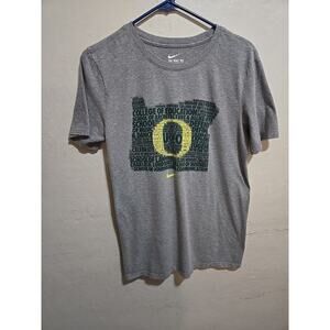 Nike University of Oregon Ducks NCAA Center Swoosh Short Sleeve T Shirt - Small
